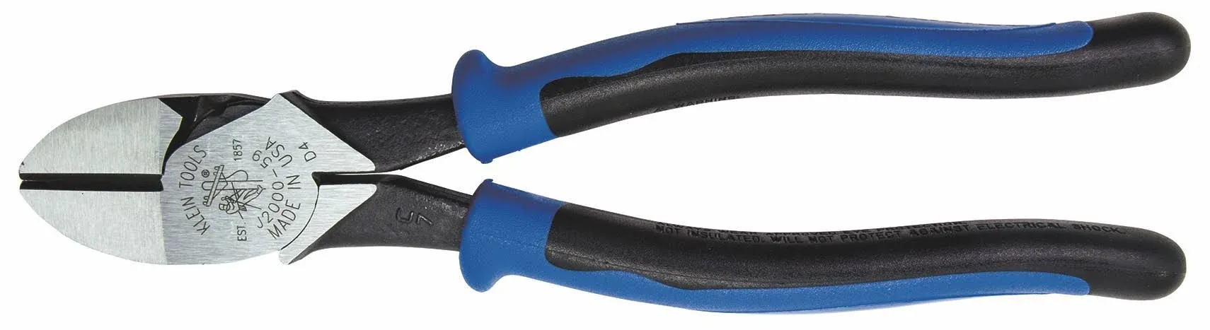 Klein Tools J2000-59 Diagonal Cutting Pliers, Heavy-Duty Journeyman, 9-Inch