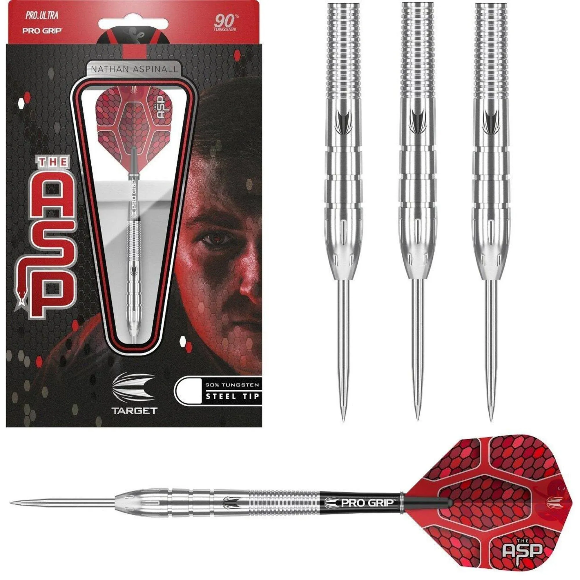 Target Nathan Aspinall Steel Tip Darts - 22g