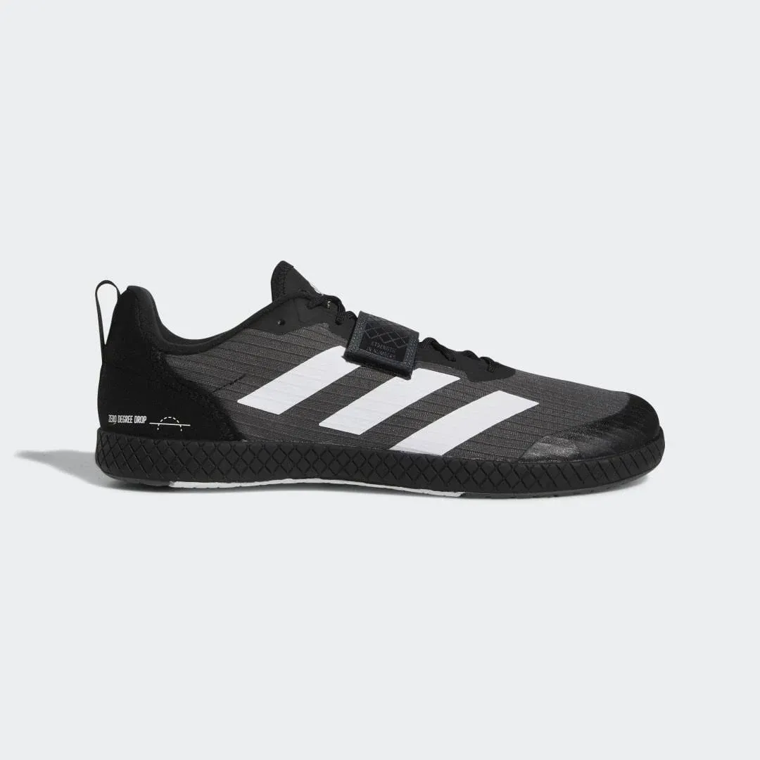 Adidas Adult The Total Weightlifting Shoes Black/White/Grey