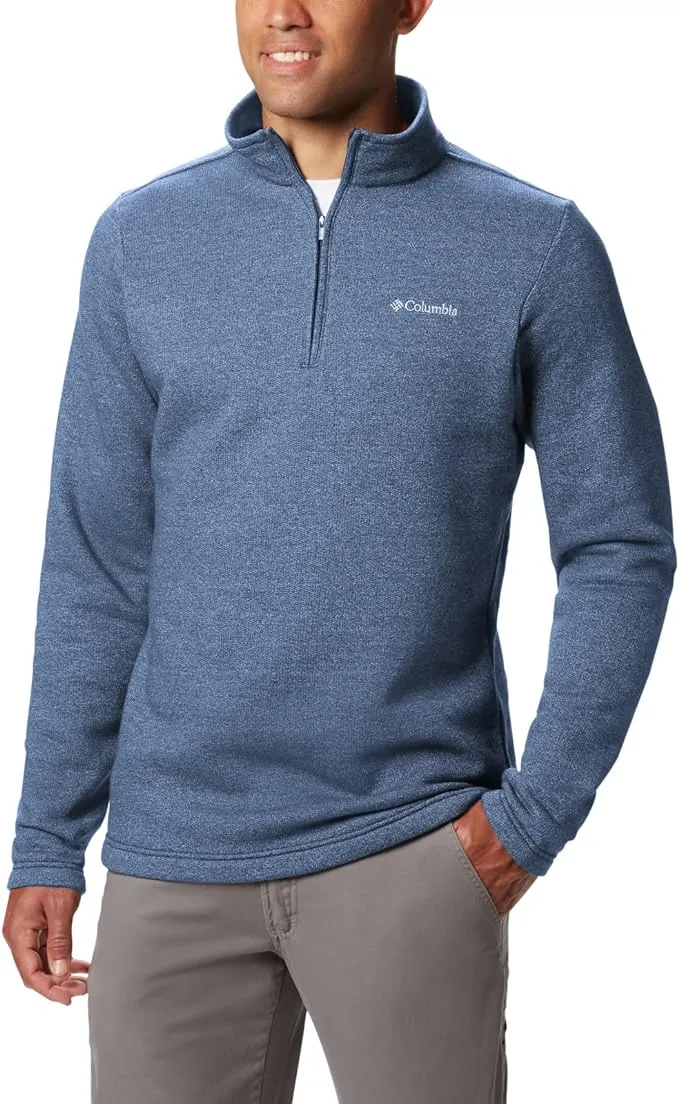 Columbia Great Hart Mountain III Half-Zip Pullover - Boulder Heather (S)