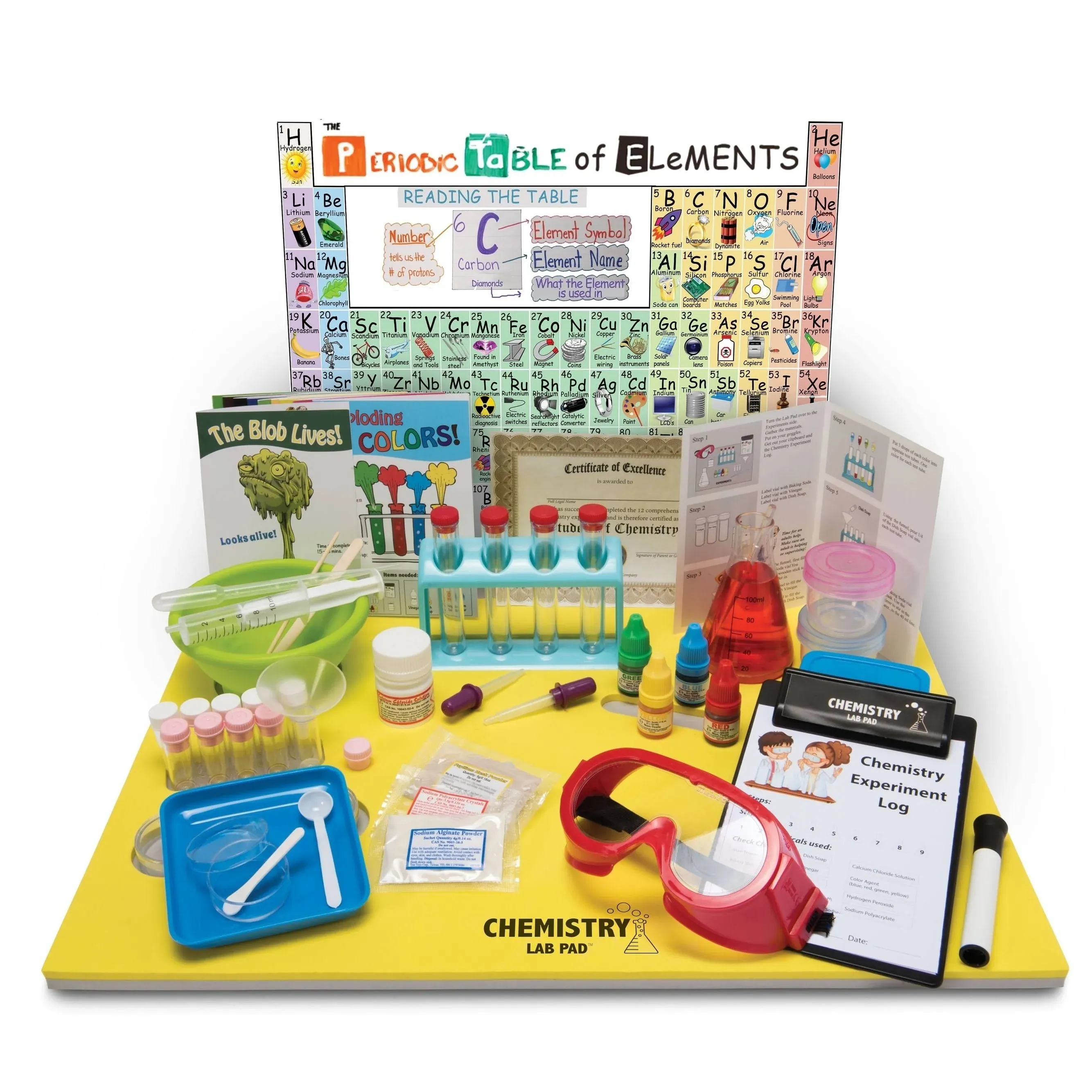 Ben Franklin Toys Chemistry Lab Pad Science Kit