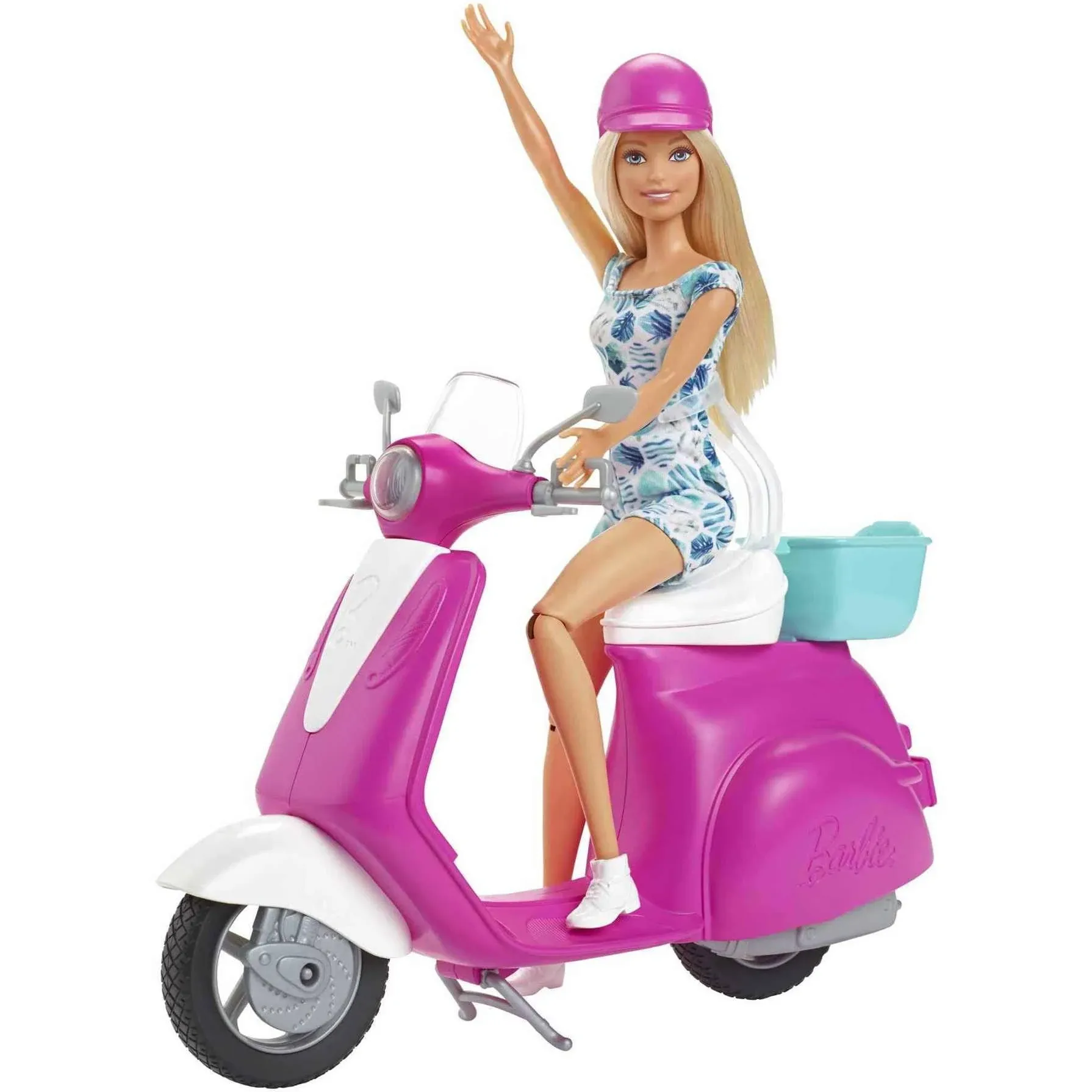 Barbie Doll And Scooter