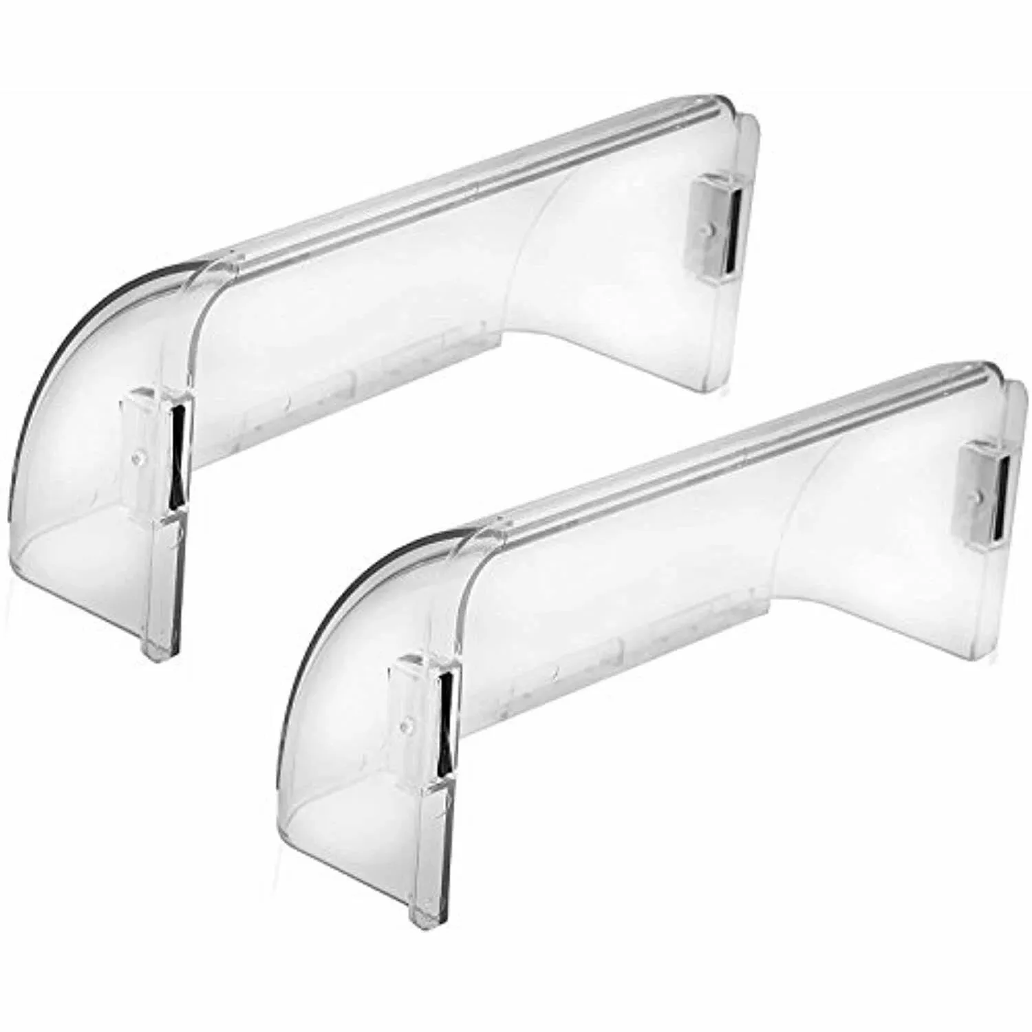 Home Intuition Adjustable Magnetic Heat and Air Deflector for Vents, Sidewall, and Ceiling Registers, 2 Pack