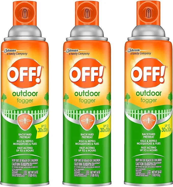 OFF! Outdoor Fogger, 16 OZ (Pack - 3)