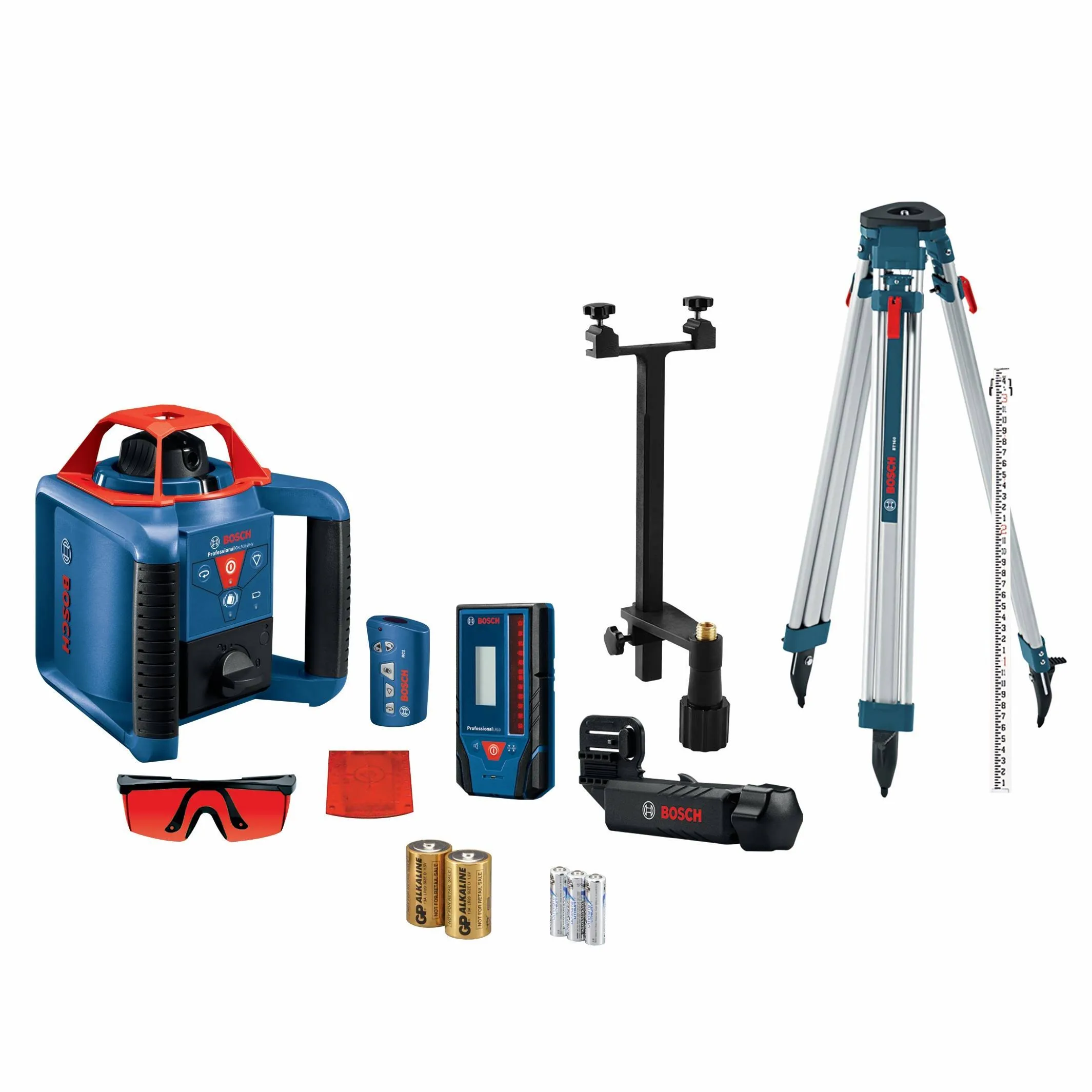 Bosch (GRL900-20HVK) REVOLVE900 Self-Leveling Horizontal/Vertical Rotary Laser Kit