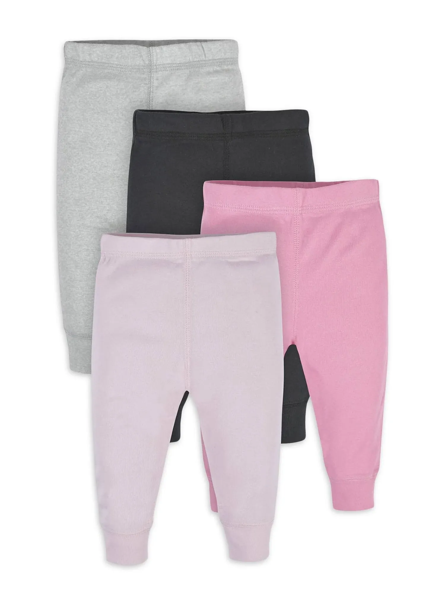 Gerber Baby Girls' 4pk Active Pants - 0-3M