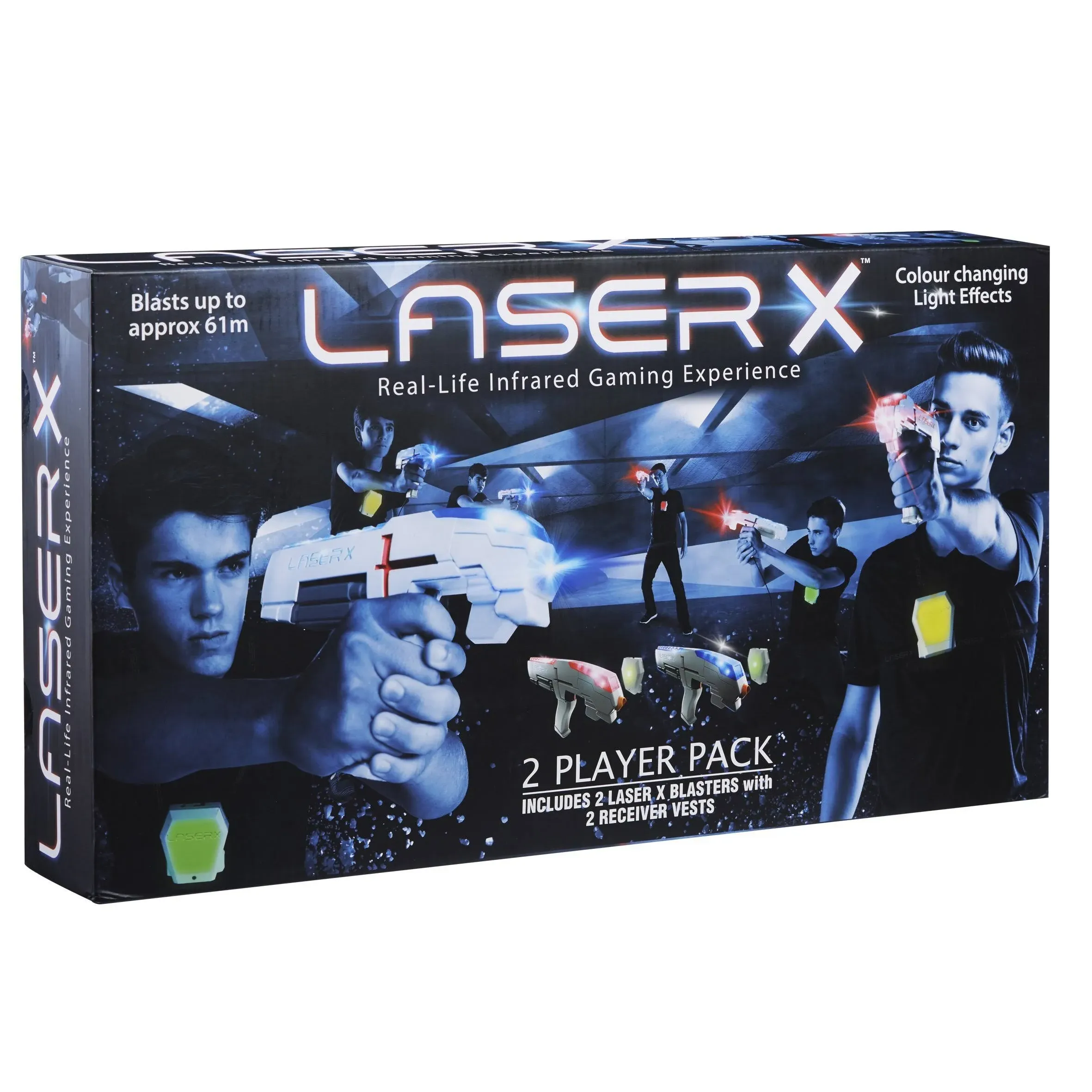 Laser X Two Player Laser Tag Blaster Gaming Set