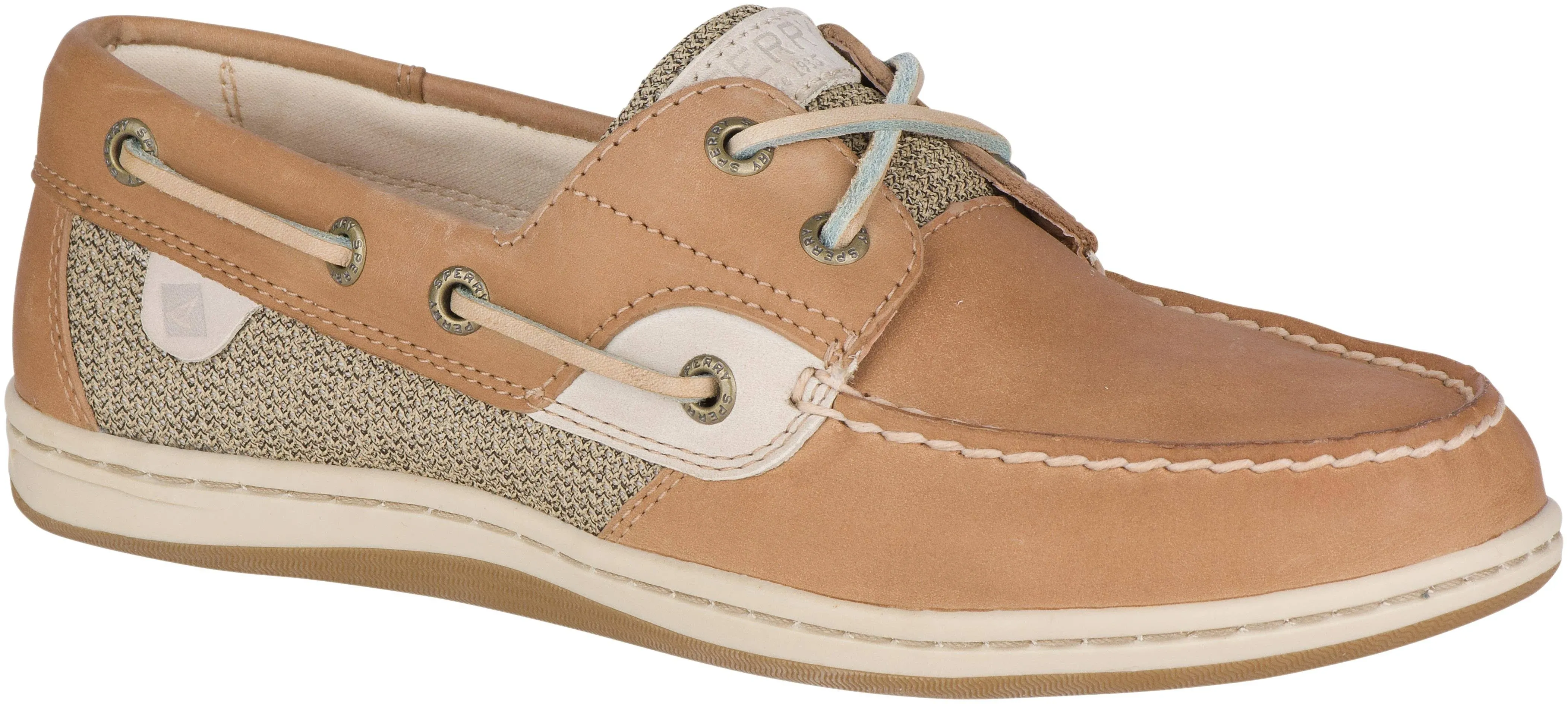 Sperry Women's Songfish Boat Shoe Linen/Oat / 10