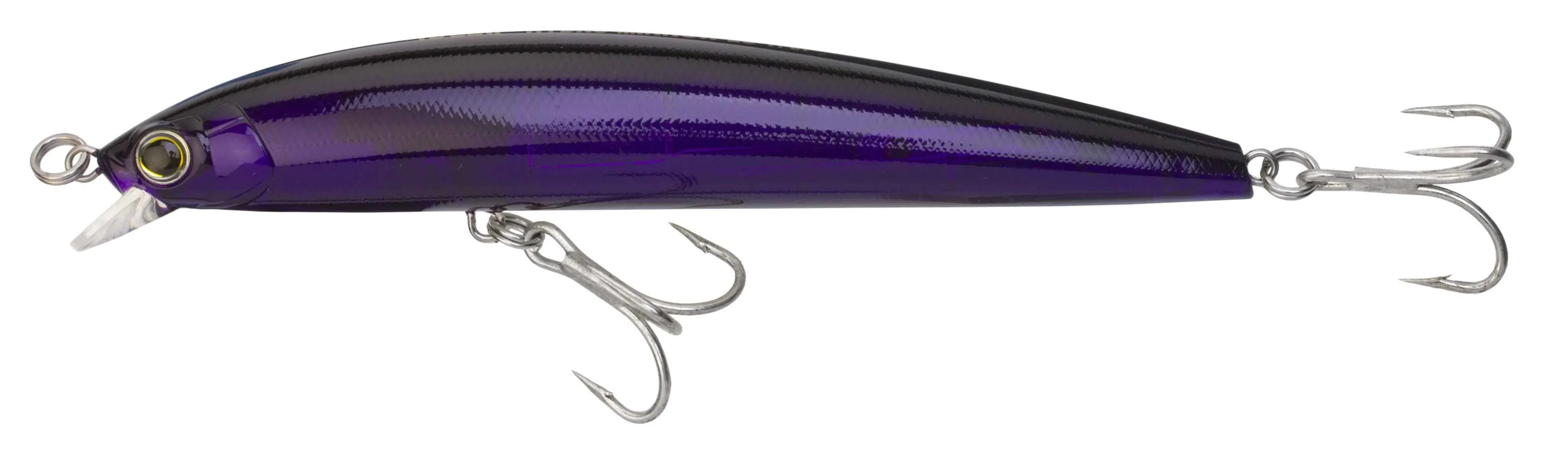 Yo-Zuri Hydro Minnow LC Black/Silver; 6 in.