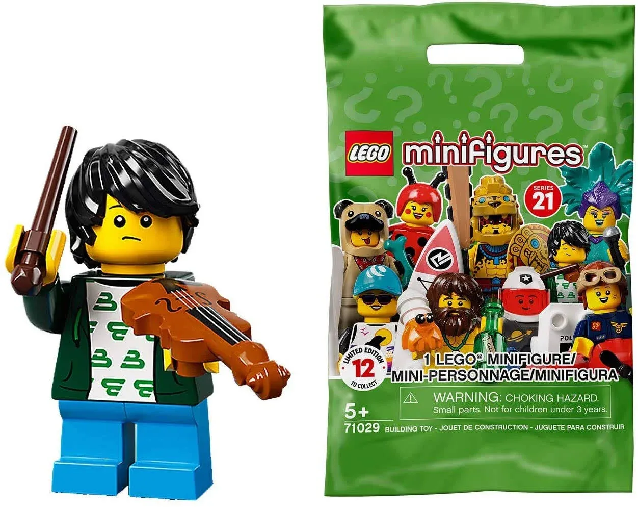 Lego 71029 Collectable Minifigures Series 21 - Violin Kid