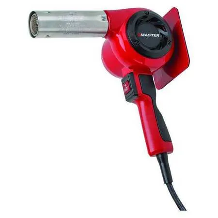 Heat Gun, Electric Powered, 120V AC, Fixed Temp. Setting, 1,740 W Watt, Pistol Handle