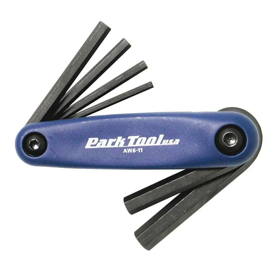 Park Tool Fold-Up Hex Wrench Set AWS-11