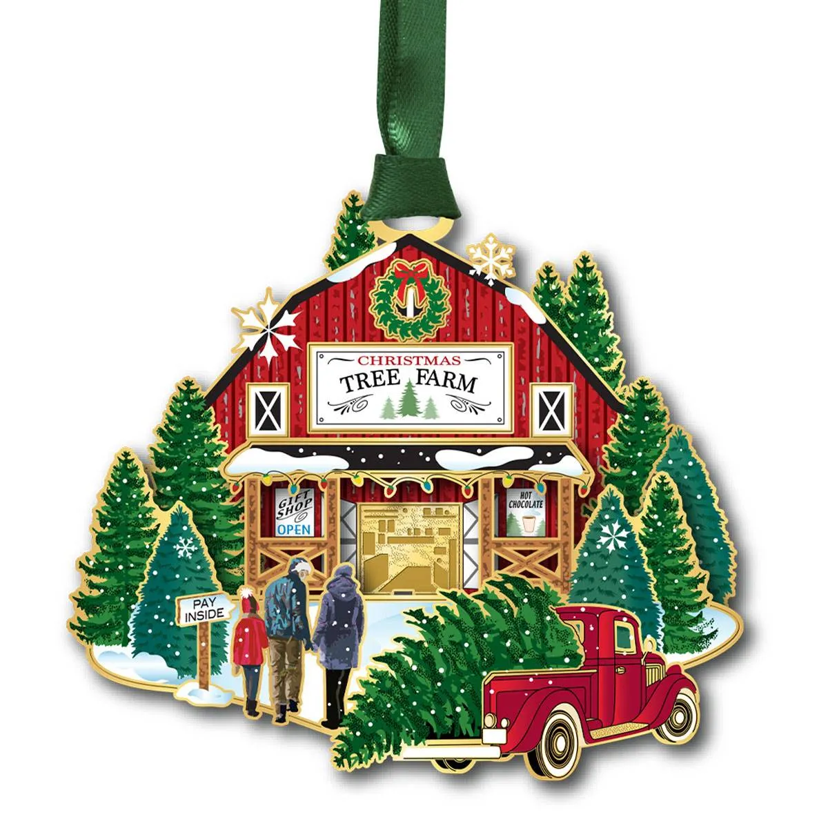 Beacon Design Our Family Christmas Tree Ornament