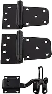 National Hardware Self-Closing Gate Kit Black