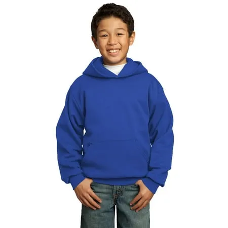 Port & Company Youth Core Fleece Pullover Hooded Sweatshirt Boy's