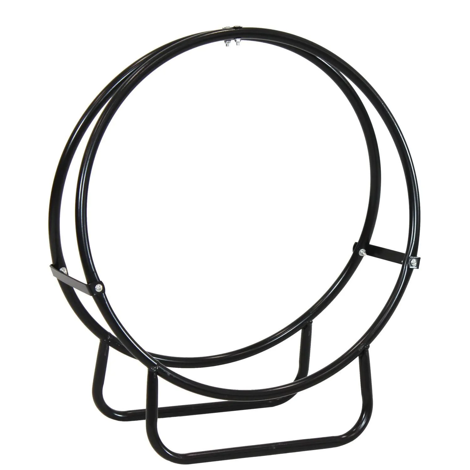 Ultimate Patio Steel Firewood Log Hoop - 24-Inch : BBQGuys