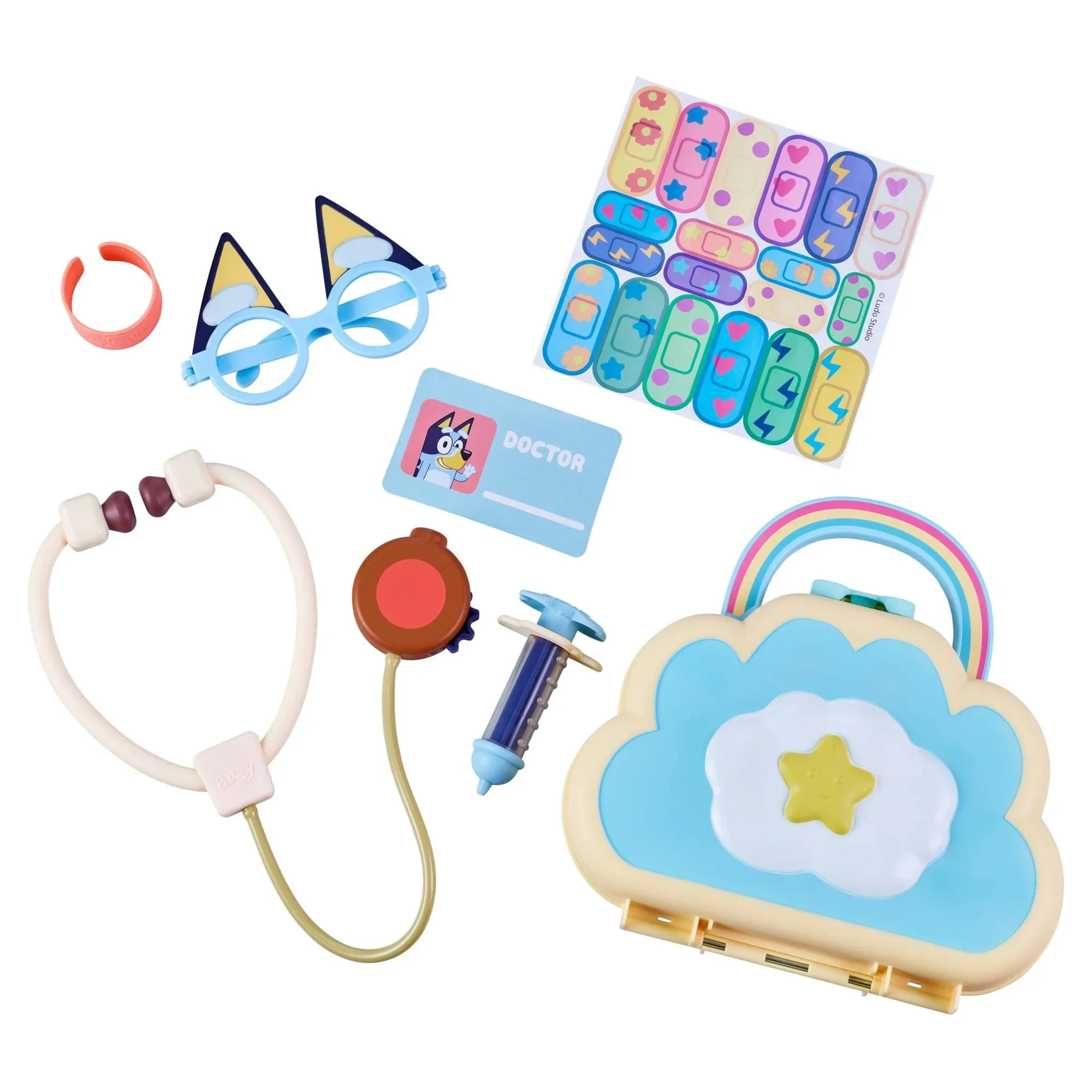 Bluey Cloud Bag Doctor's Set