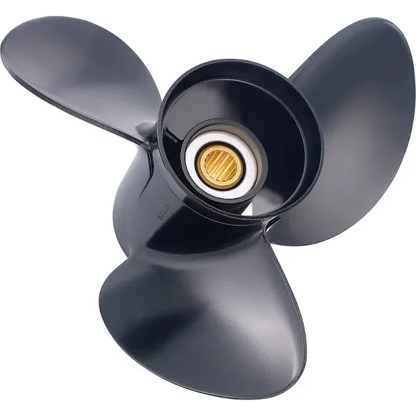 Solas 1311-111-14 Amita 3 Aluminum 3-Blade Propeller - RH, 11.1" Diameter x 14" Pitch x 13-Spline