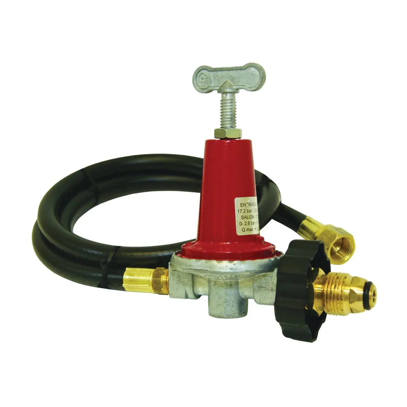 Bayou Classic 5HPR-40 - 48-in LPG Hose / High Pressure Adjustable Regulator