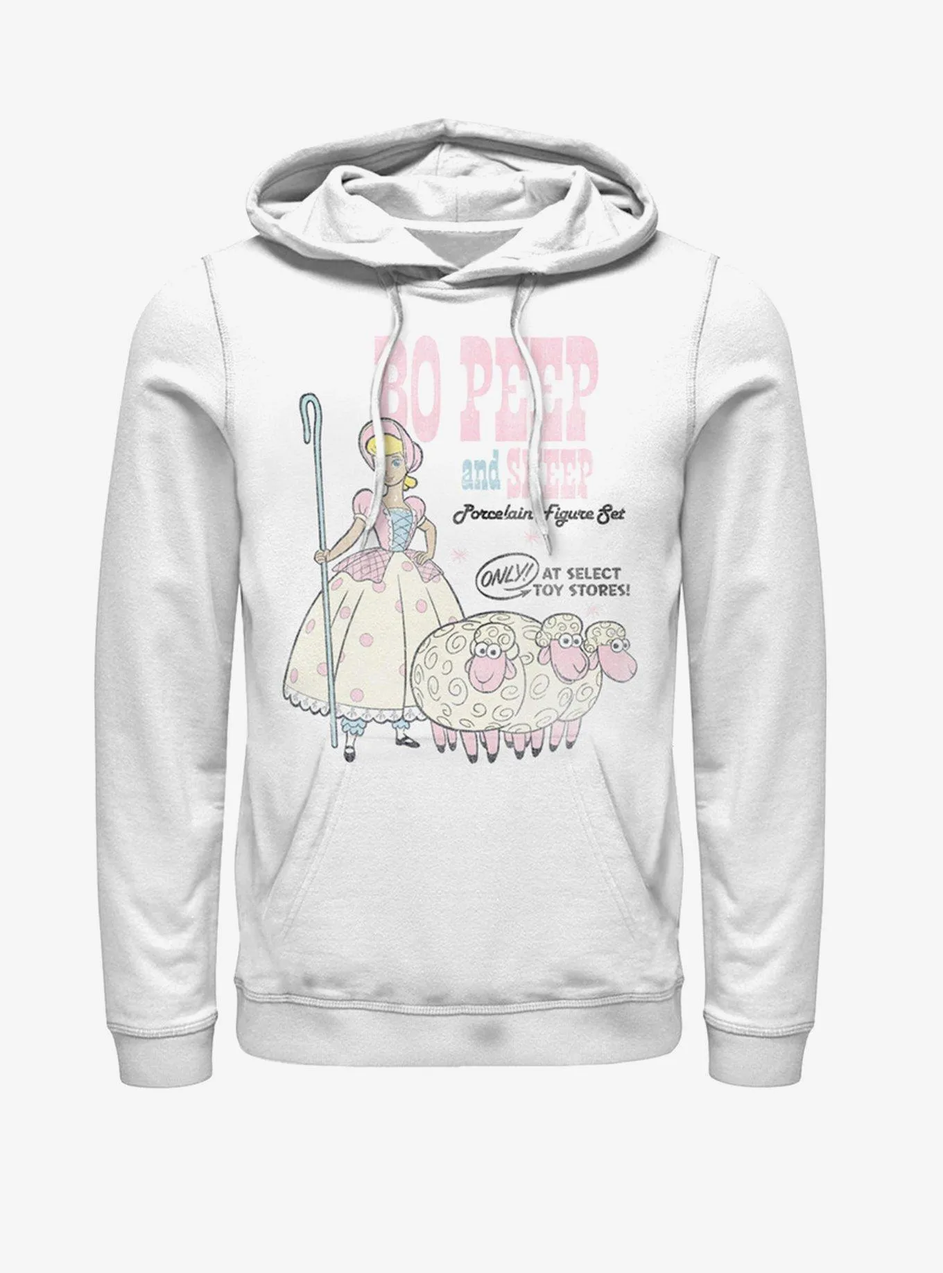 Disney Pixar Toy Story 4 Bo Peep And Sheep White Hoodie | Hot Topic