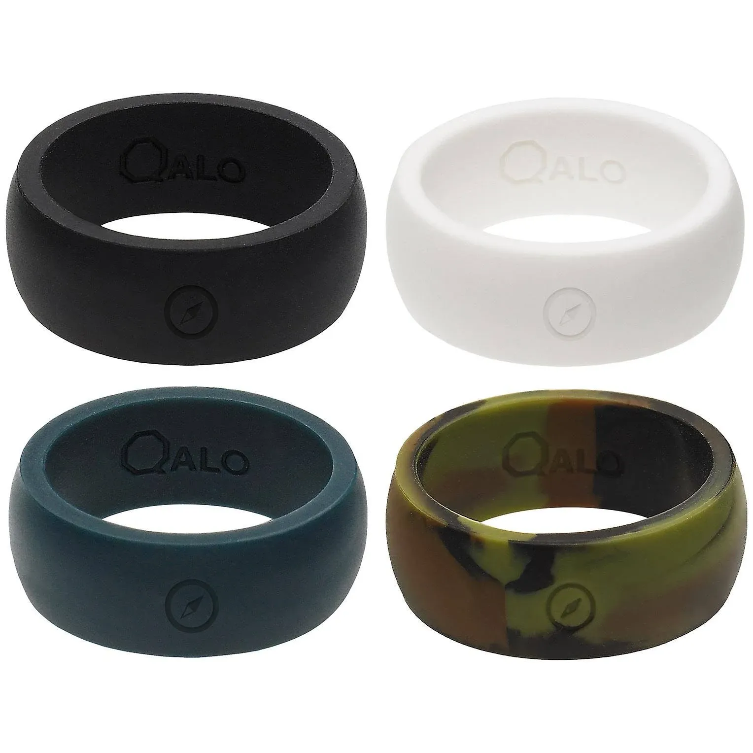 Qalo Men's Classic Silicone Ring