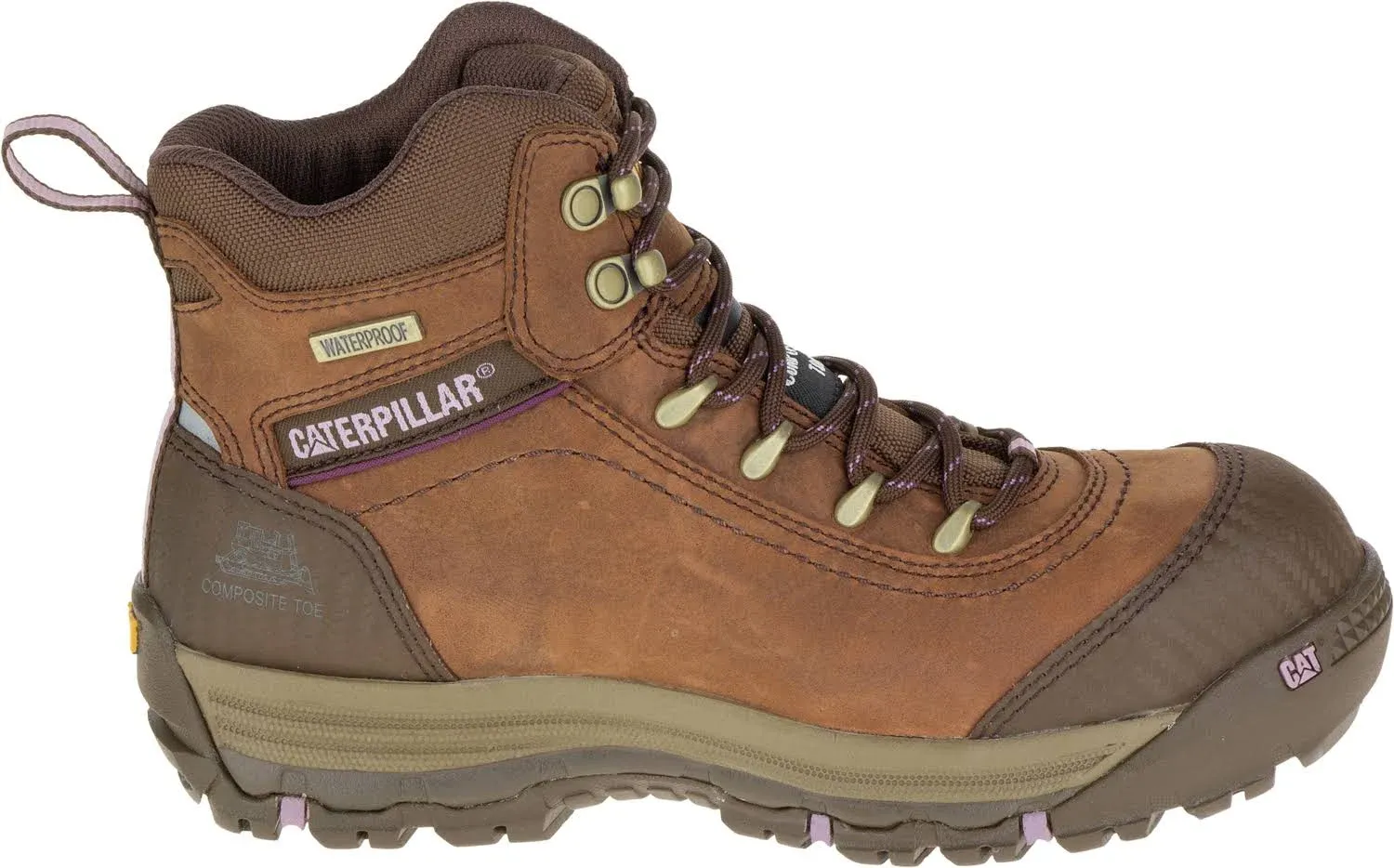 Caterpillar Footwear Ally WP Composite Toe Work Boots - Womens