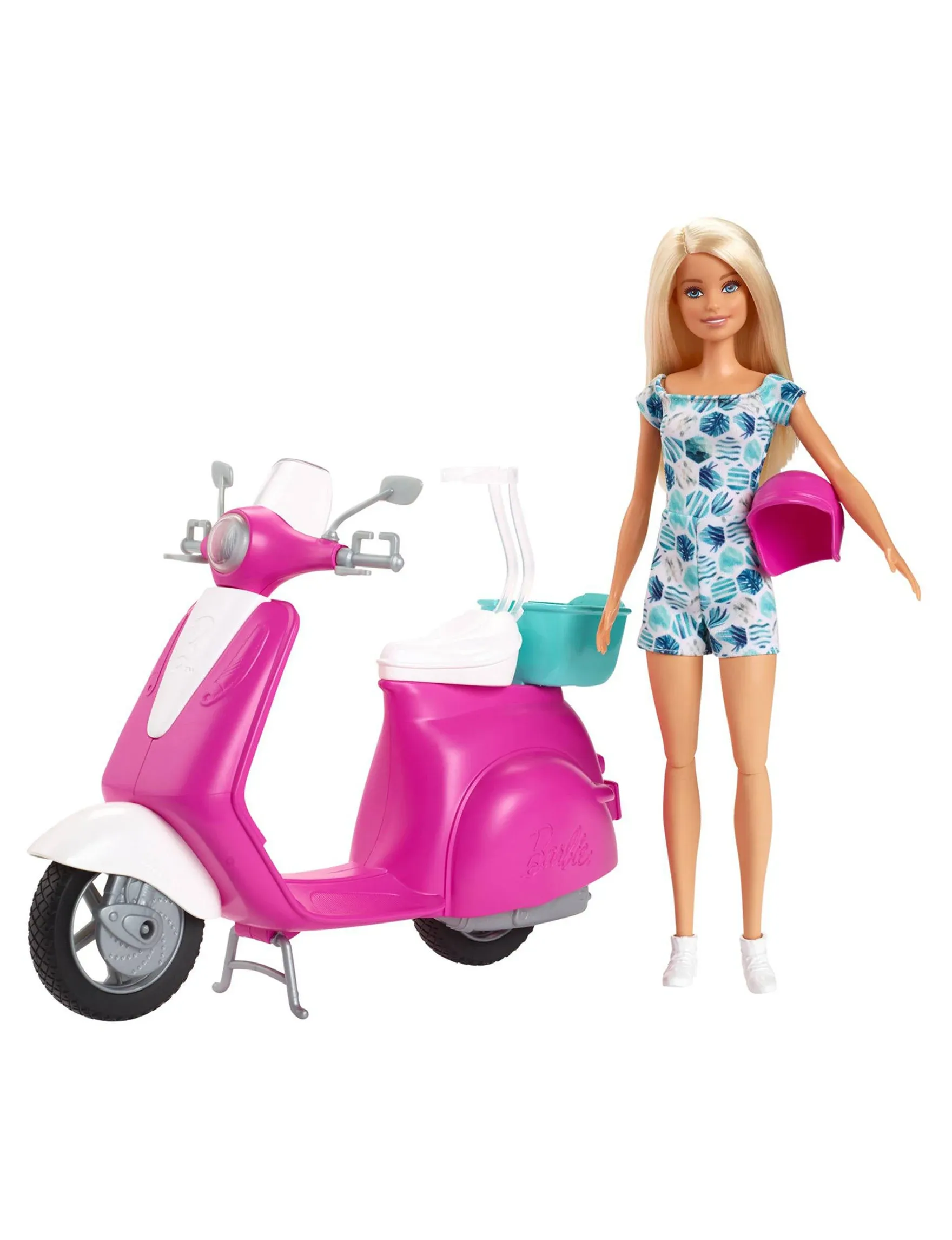 Barbie Doll And Scooter