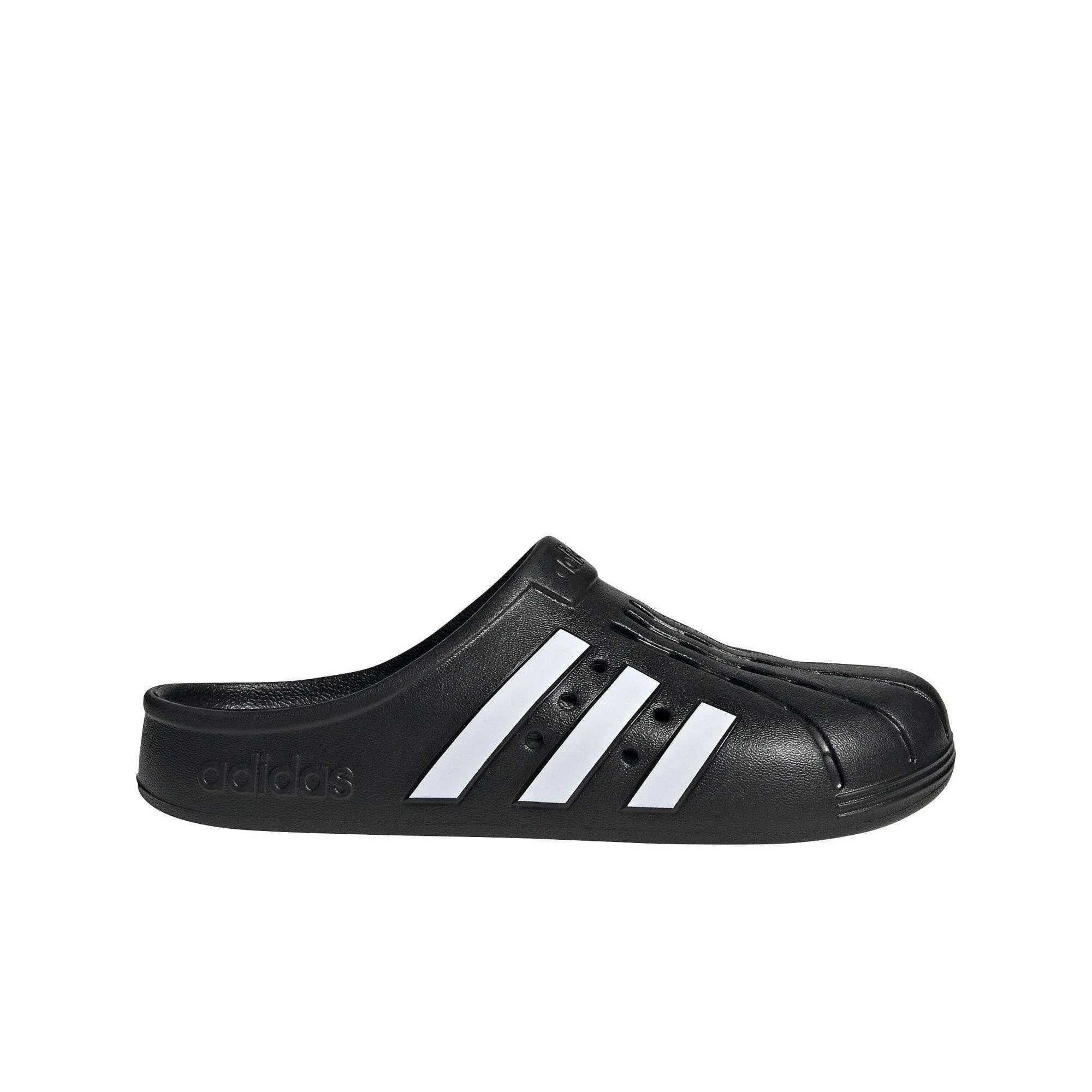 Adidas Adilette Clog Black White 11