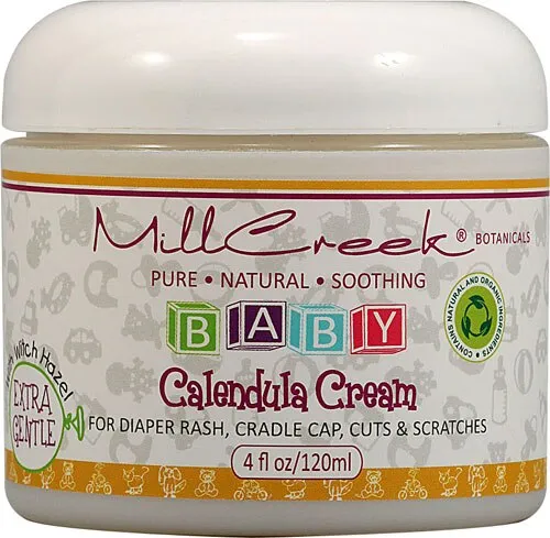 Mill Creek Botanicals Baby Calendula Cream 4 Fl Oz