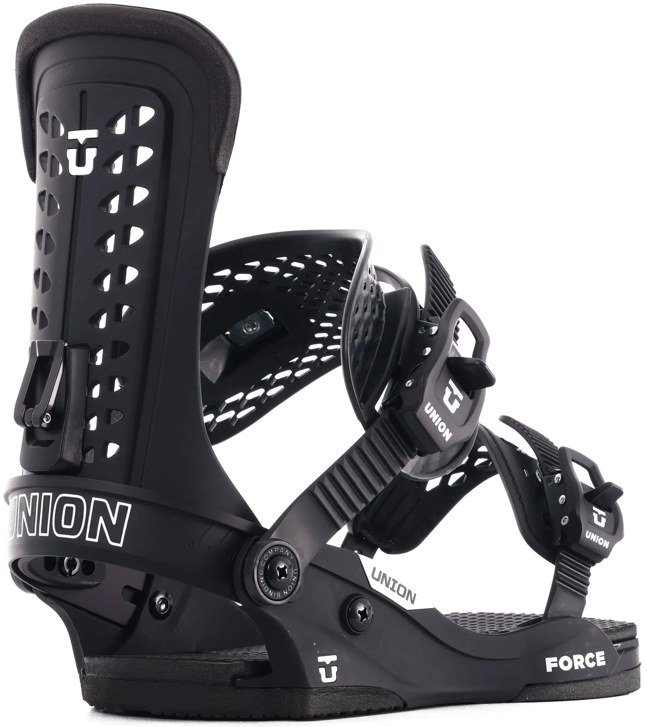 Union Force Classic Snowboard Bindings - Team White L