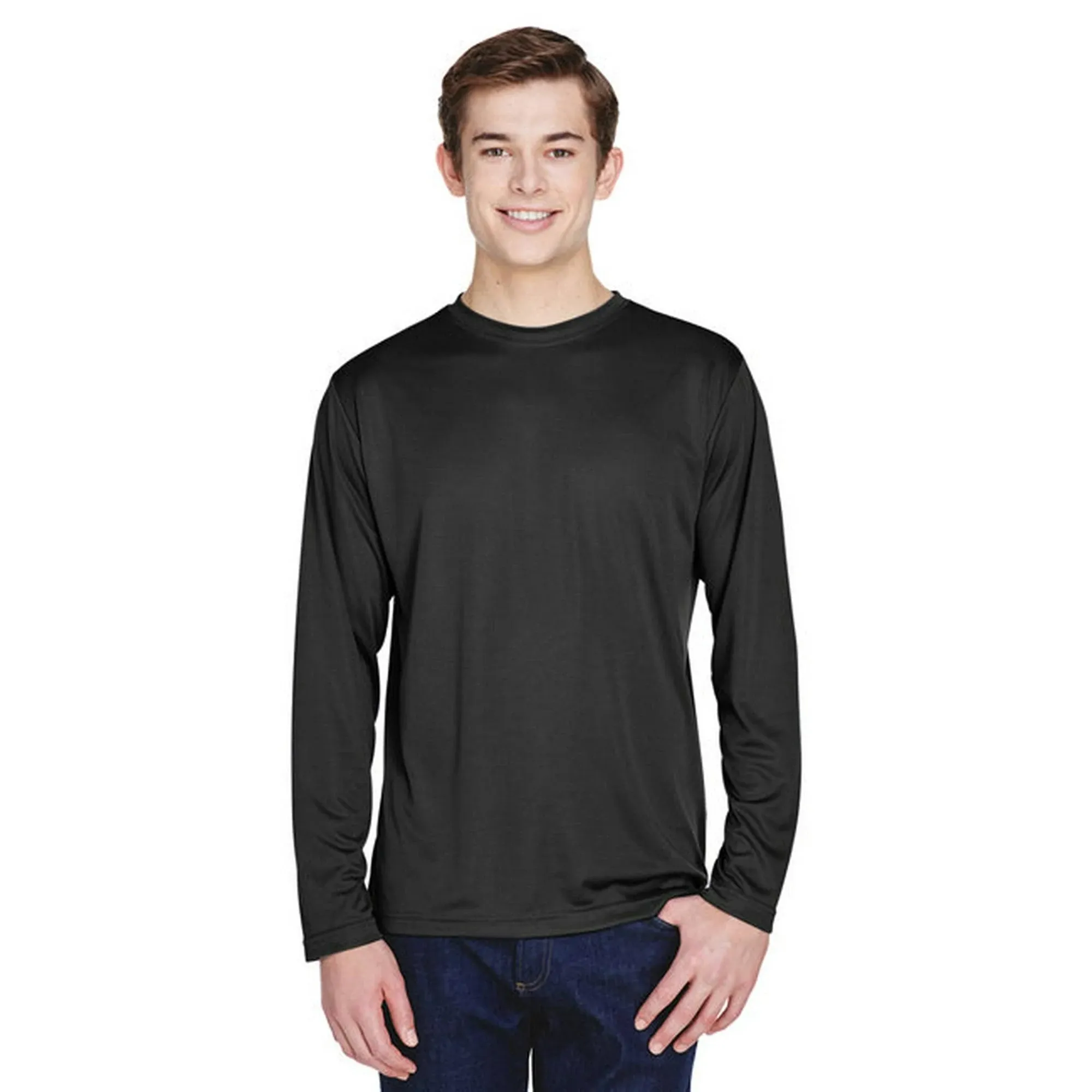 Team 365 Men's Zone Performance Long-Sleeve T-Shirt