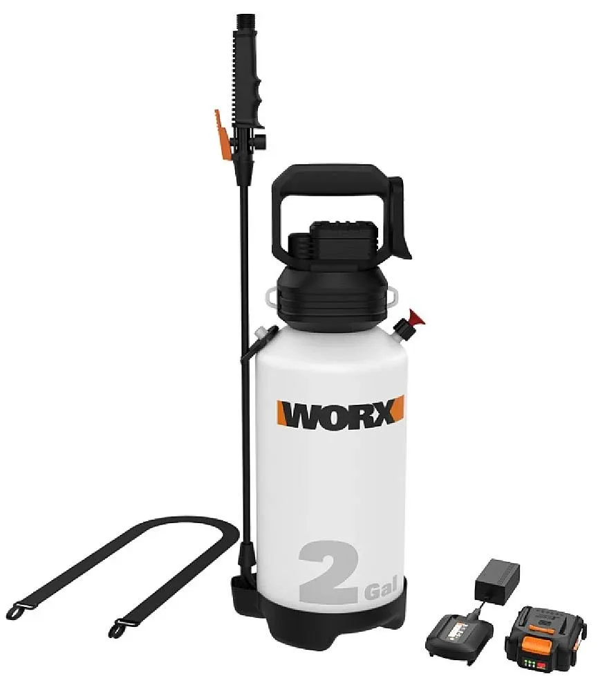 Worx WG829 20V Power Share 2-Gallon Cordless Yard Sprayer