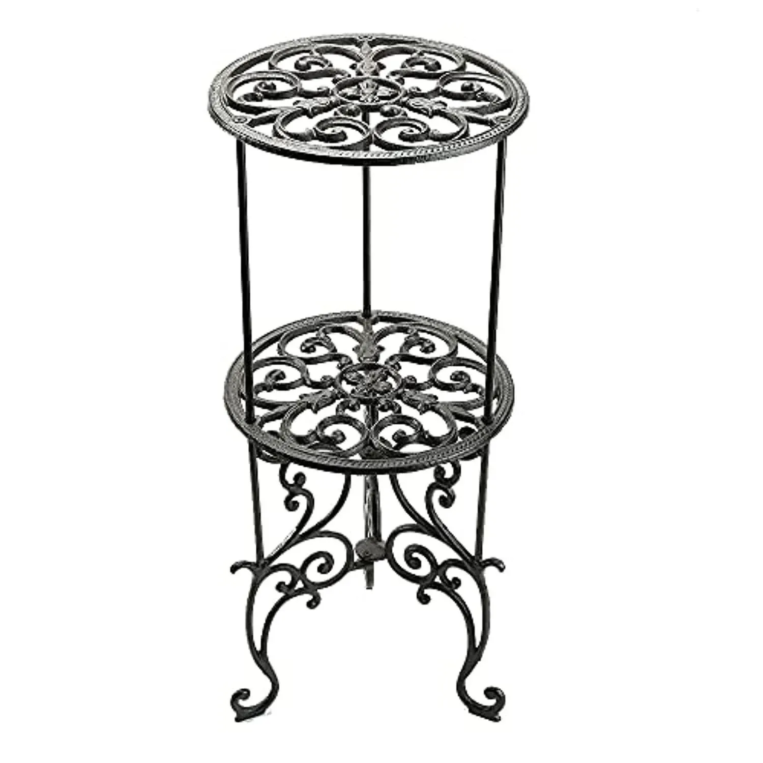 Sungmor Heavy Duty Cast Iron Potted Plant Stand