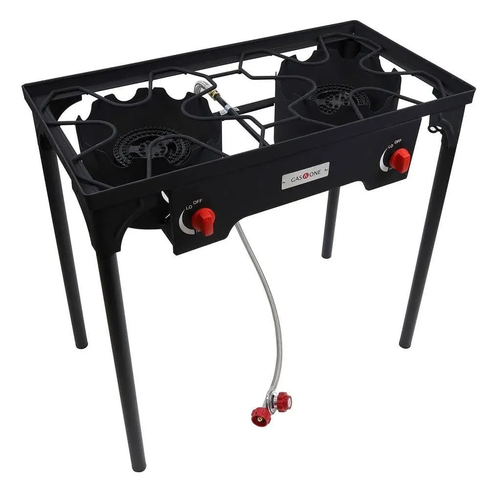 Gas One Double Burner Propane Gas Outdoor Cooker