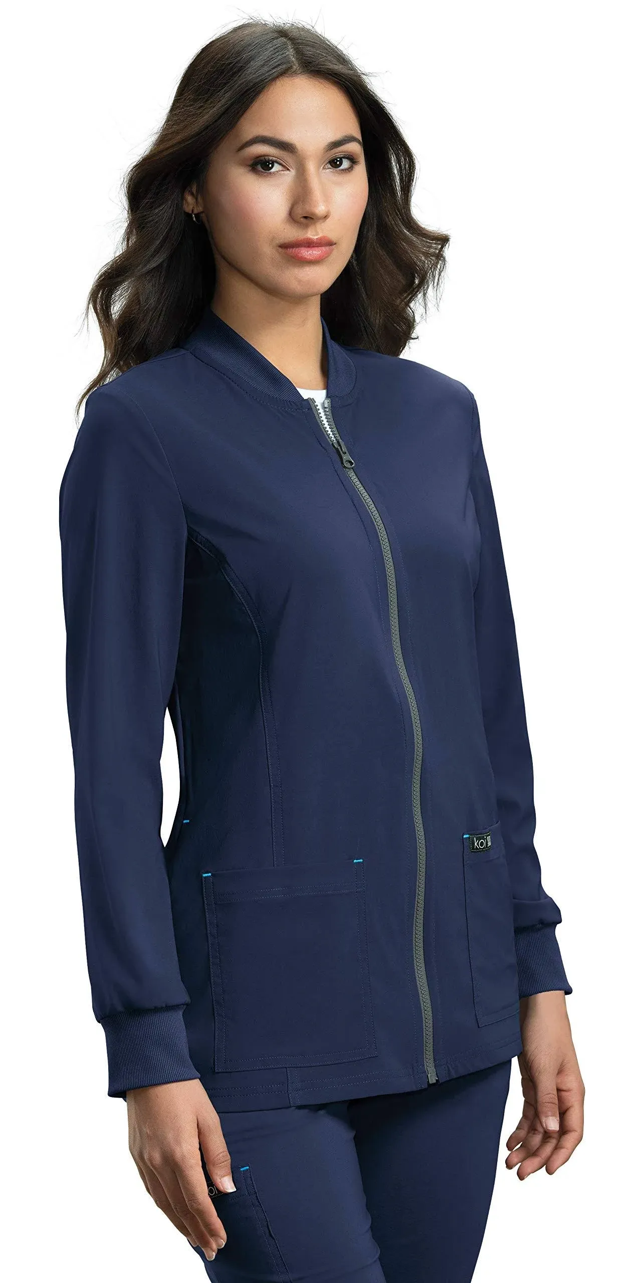 "koi Basics Andrea Women's 4-Pocket Stretch Jacket"