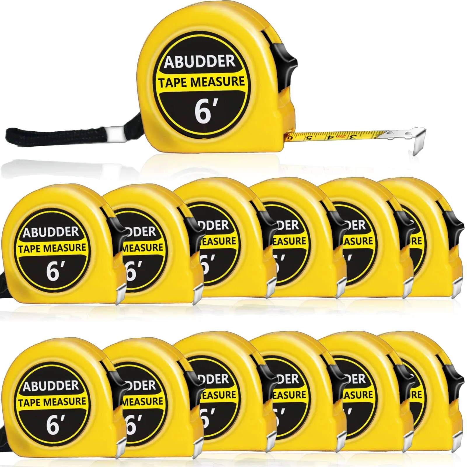 Abudder 12 Pack Small Metric Tape Measures ,Small Tape Measures Bulk Retractable ...