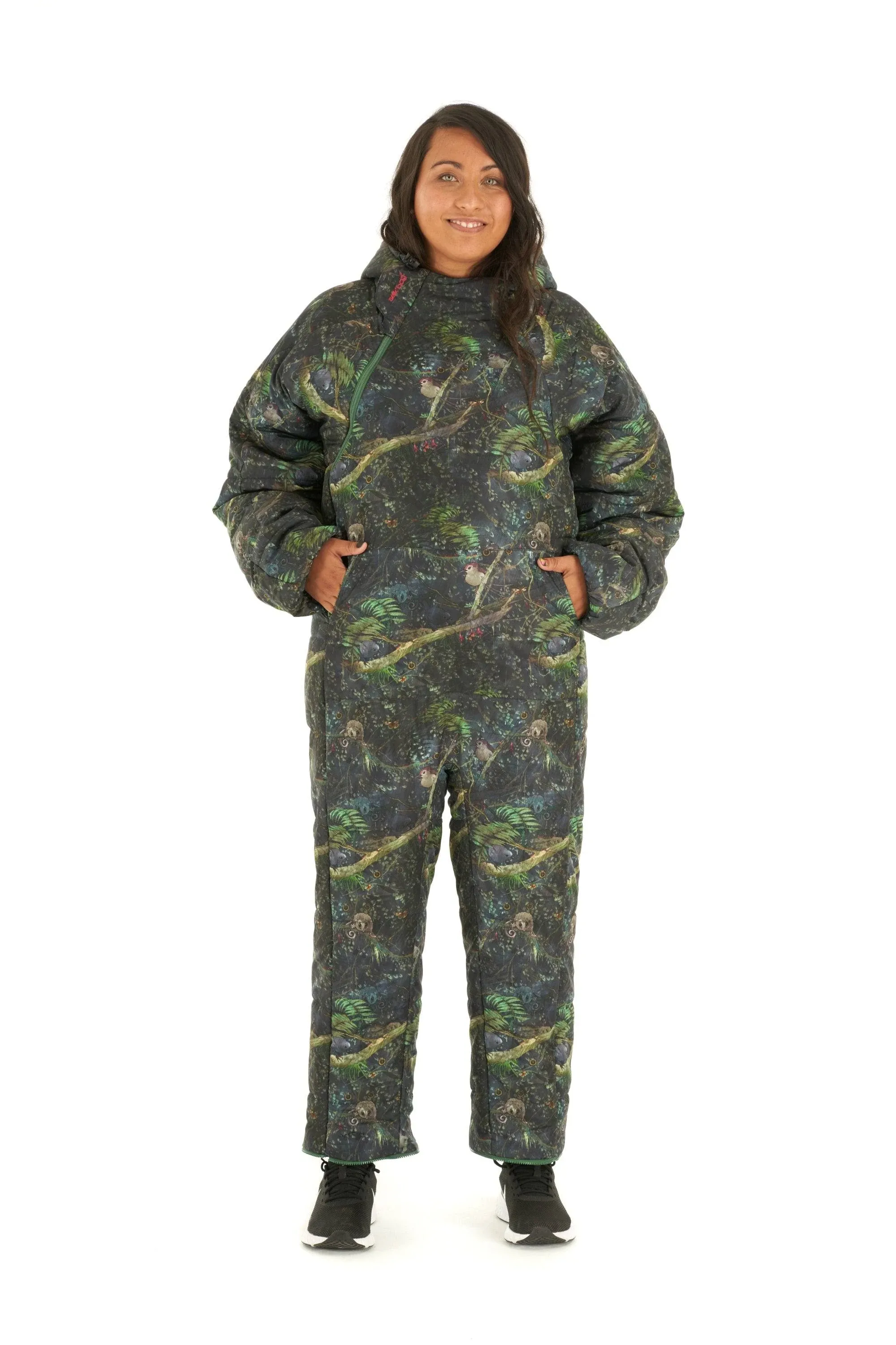 Selk'bag Lite Wearable Sleeping Bag I Rainforest, XL