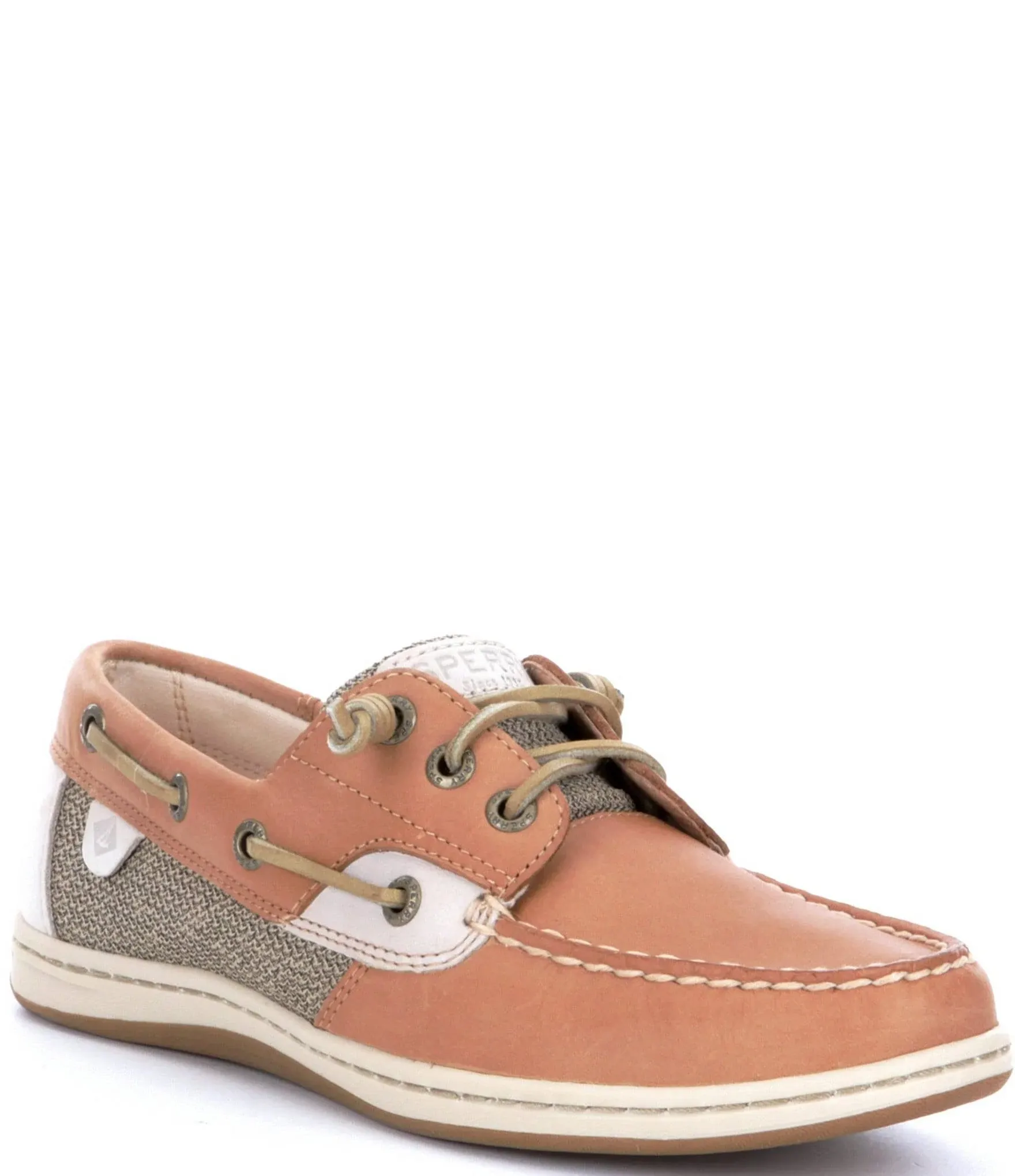 Sperry Songfish Boat Shoes for Ladies - Linen/Oat - 9M