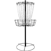 Remix Double Chain Practice Basket for Disc Golf - Choose Your Color