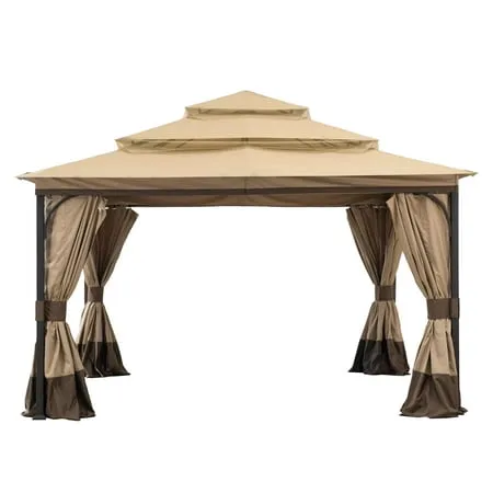 Garden Winds Replacement Canopy Top Cover for Bethlehem Three Tier Gazebo - Riplock 350