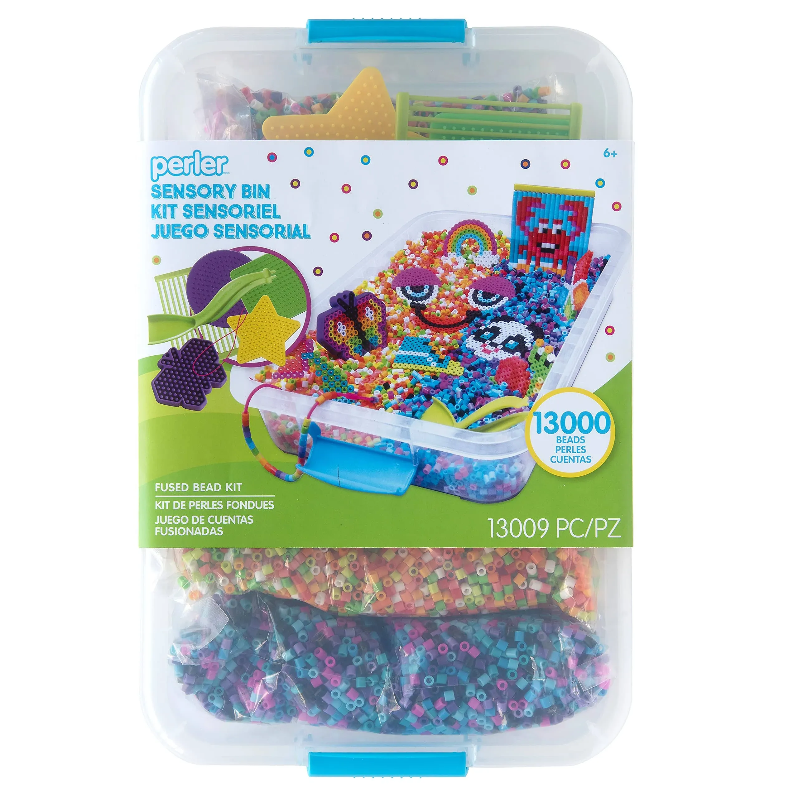 Perler 13009ct Sensory Bin Fused Bead Kit