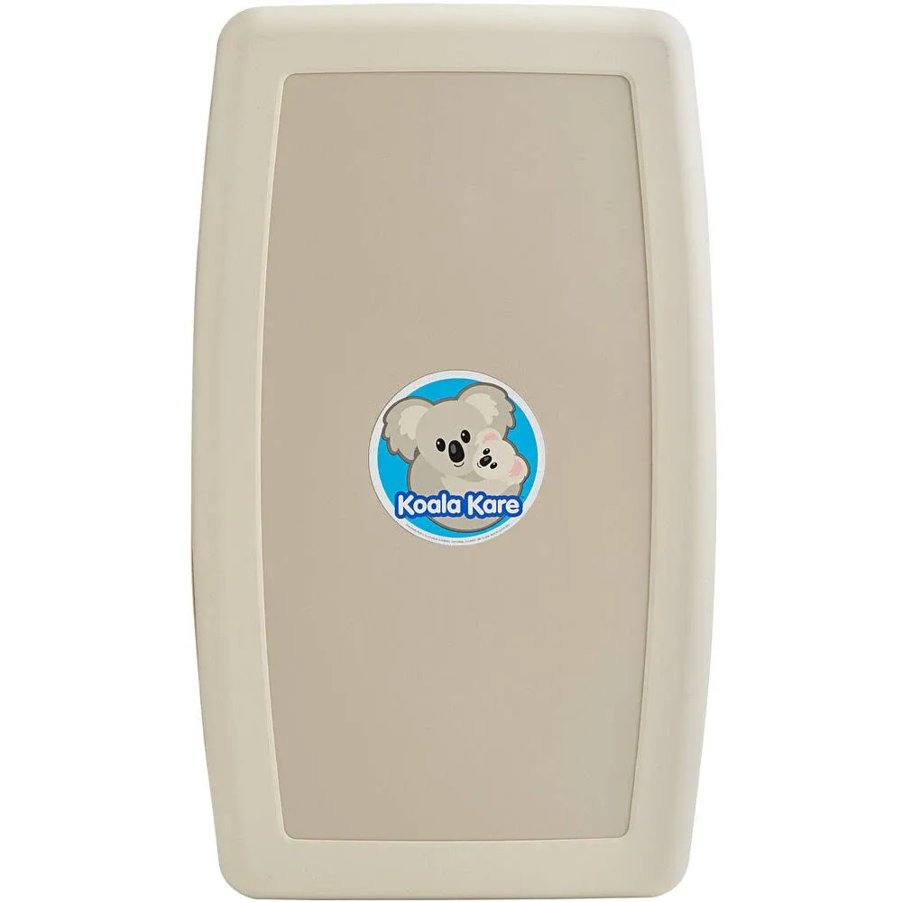 Koala Kare KB301-00 Beige Vertical Baby Changing Station, Surface-Mounted