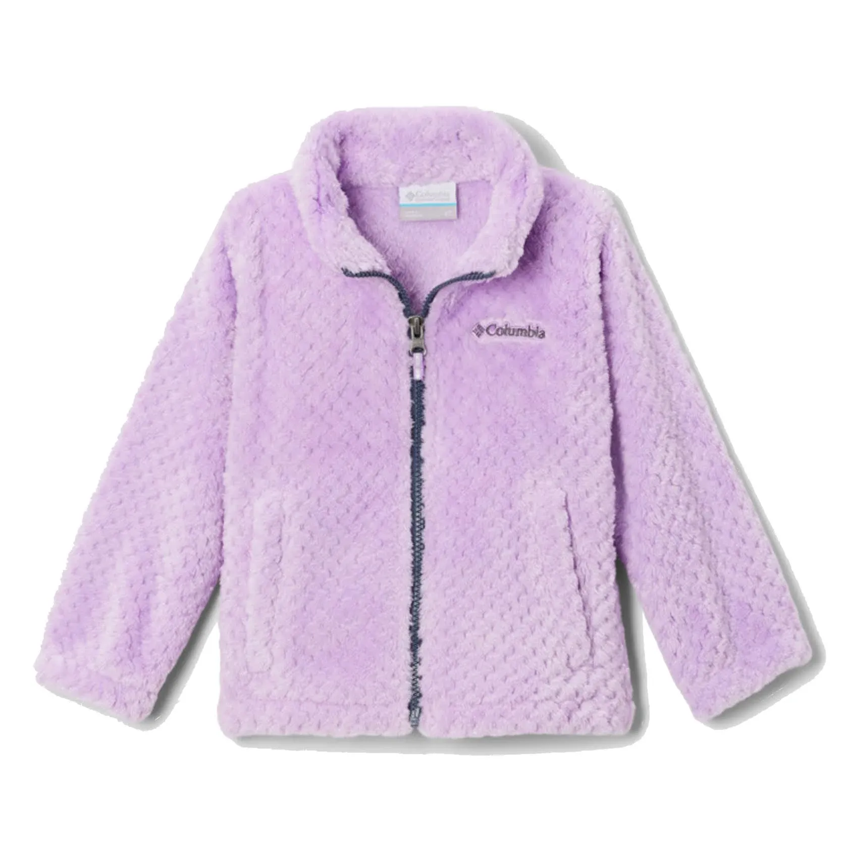 Columbia Girls' Fire Side Sherpa Full-Zip Fleece Jacket, Large, Gumdrop