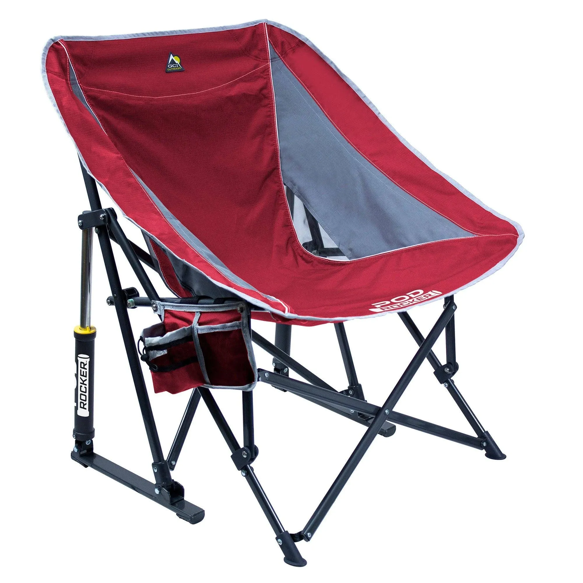 GCI Outdoor Pod Rocker Chair Red