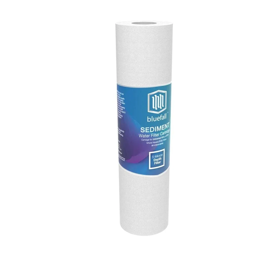 5 Micron Sediment Water Filter Cartridge 10 in. x 2.5 in. Whole House, PK 20