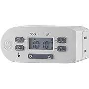 Mytouchsmart 36253 Plug-In Indoor Digital Timer with Single Polarized Outlet