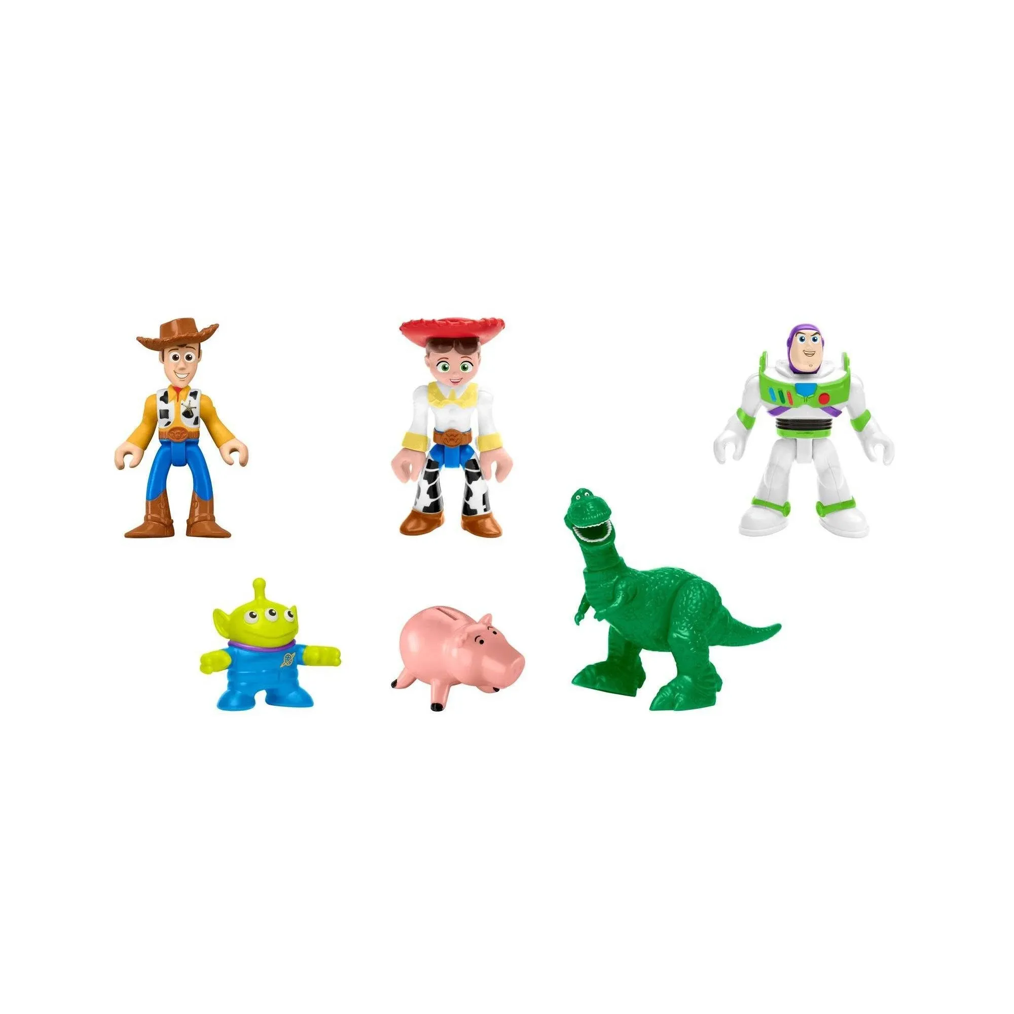 Fisher Price Toy Story Imaginext: Woody, Jessie, Buzz, Hamm, Rex &amp; Alien Figures