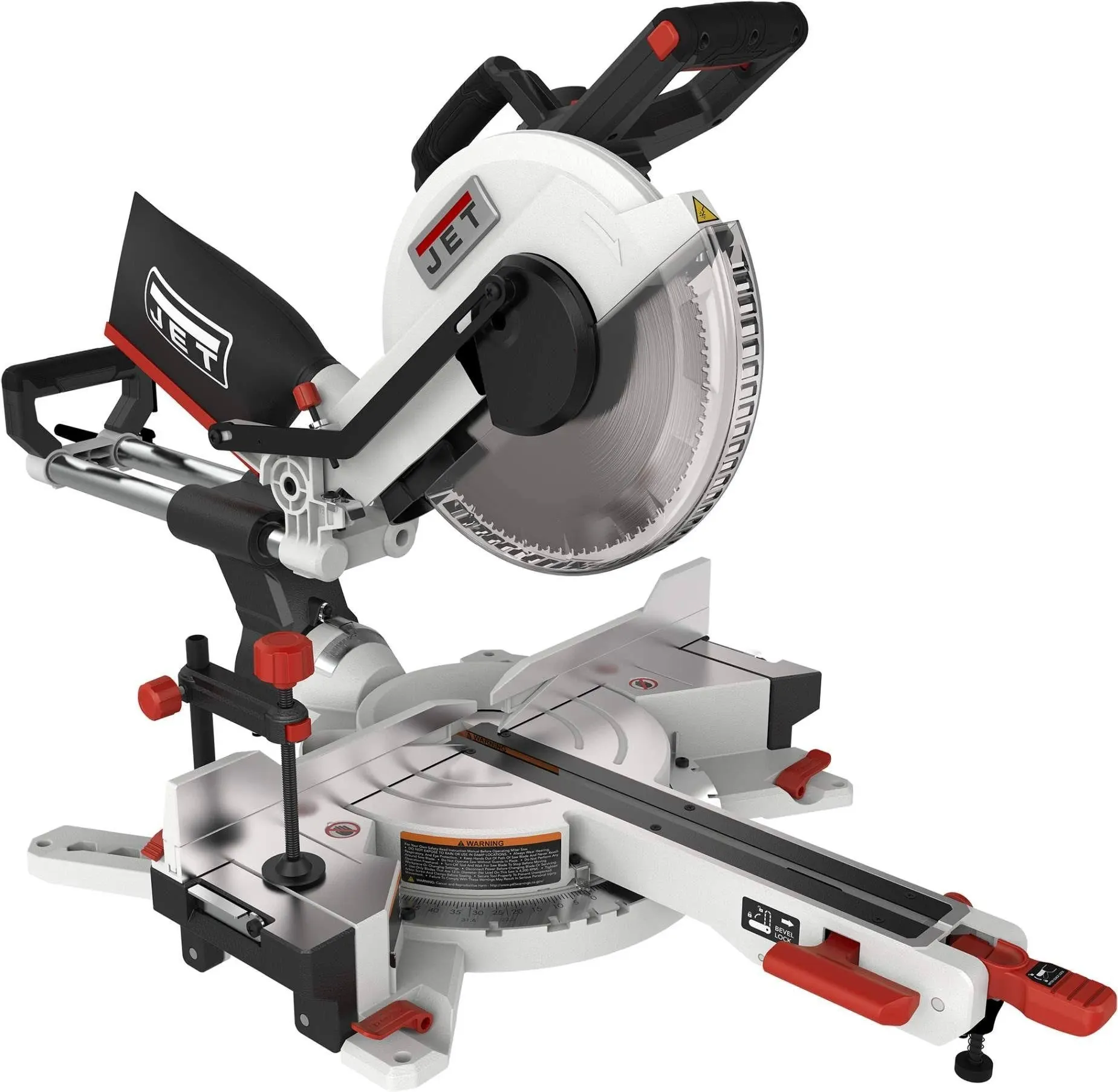 JET JMS-12X, 12" Sliding Dual Bevel Compound Miter Saw - 707212