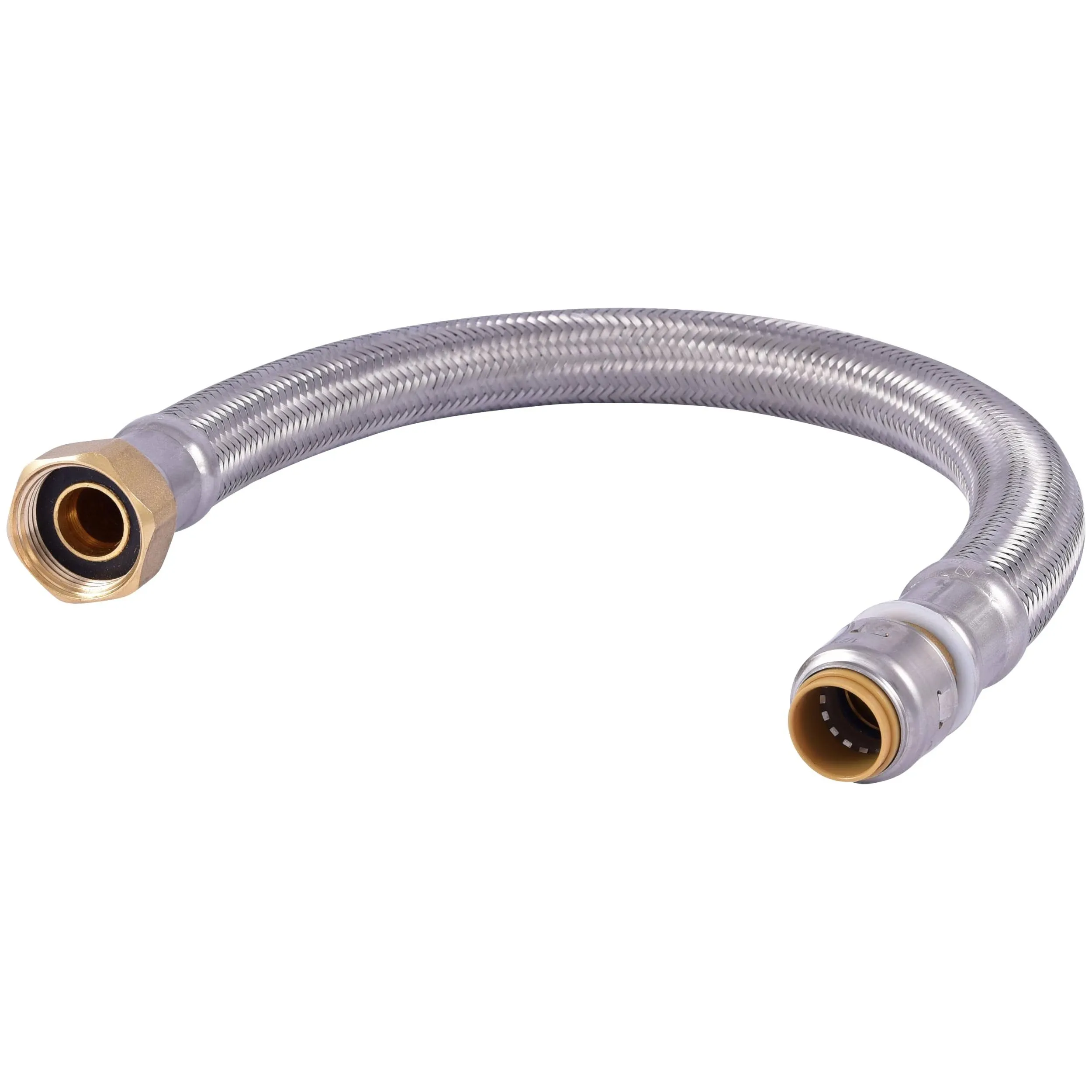 Sharkbite ½ x ¾ 18" FIP Stainless Steel Braided Water Heater Connector