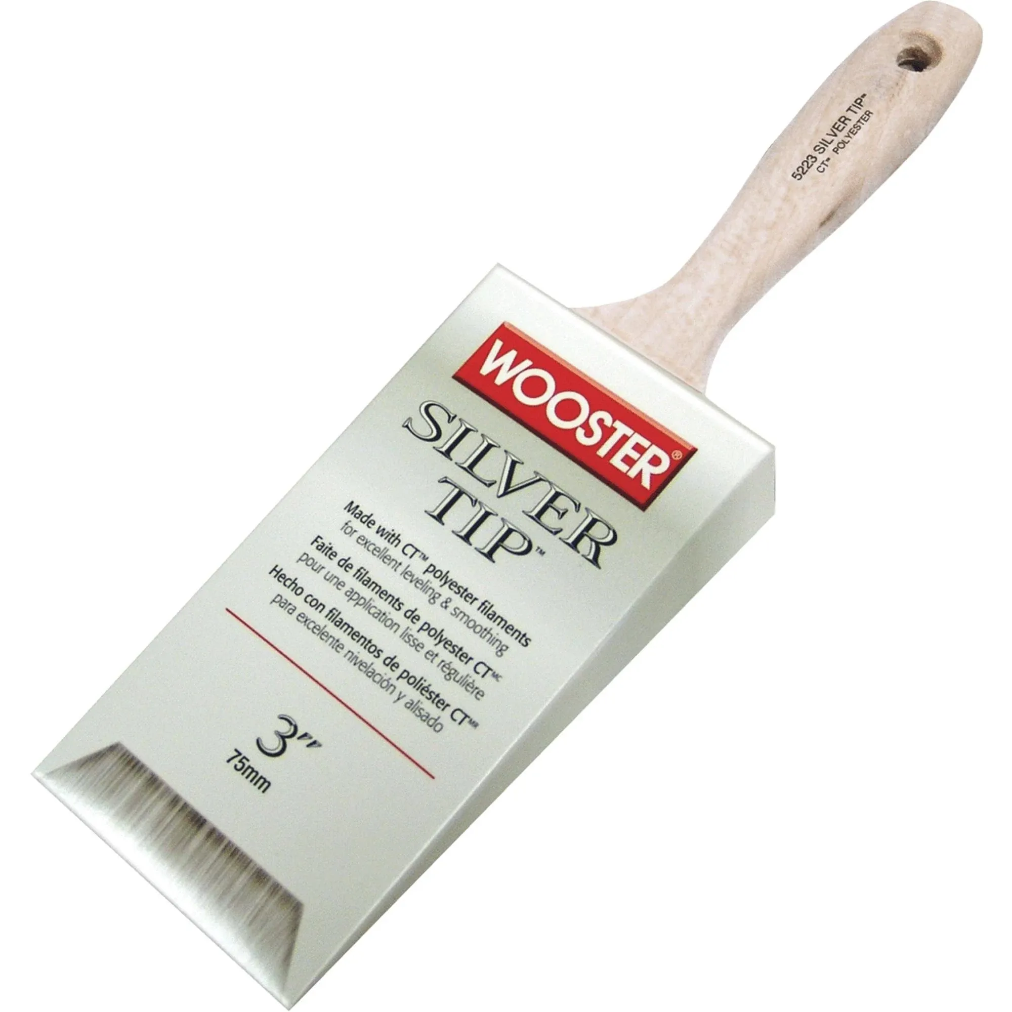 Wooster Brush Company 5223 Silver Tip Wall Paint Brush